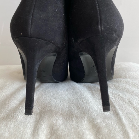 Zara Black suede booties Brand New - Picture 4 of 5
